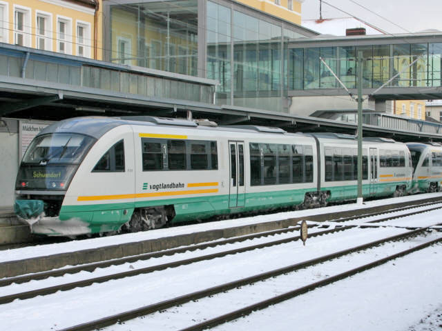 VT01  im Bhf Regensburg
