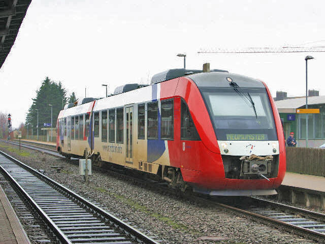 VT274 im Bhf Bad Oldeslohe